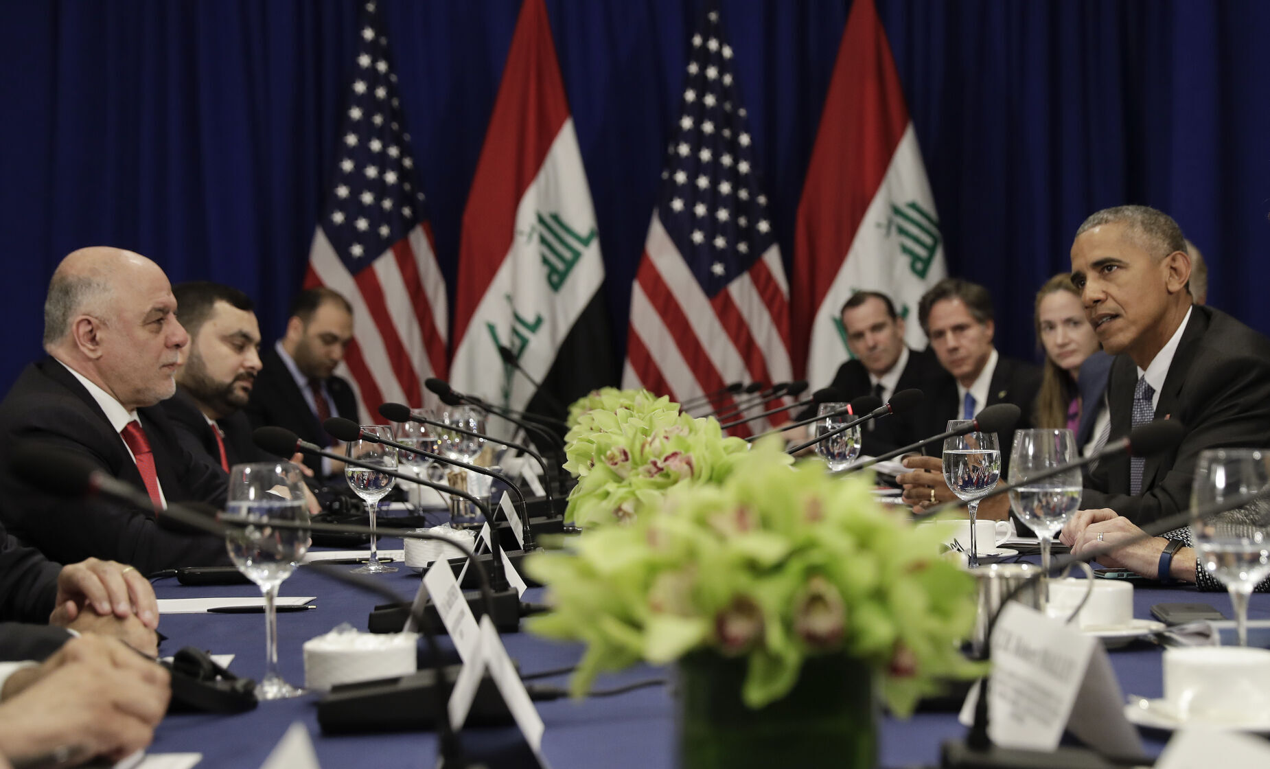2016: Barack Obama and Haider al-Abadi